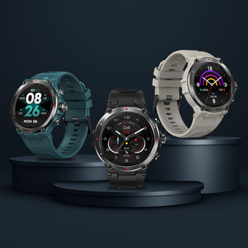 Zeblaze Stratos 2 Smartwatch – GPS, Sports Tracking & AMOLED