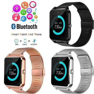 Z60 Smart Watch – Bluetooth Smart Wear with SIM Card Support