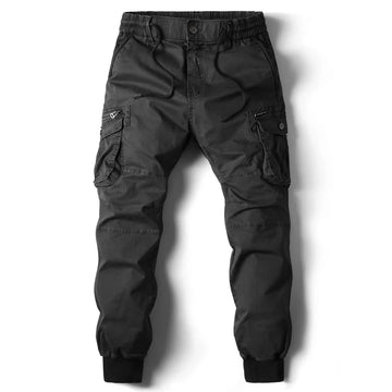 Men's Cargo Pants Plus Size – Jogging Casual Cotton Full-Length Tactical Streetwear Trousers