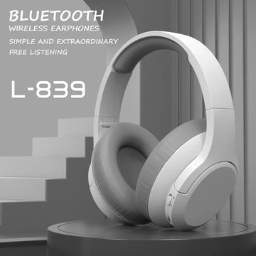 LDON Wireless Headphones Bluetooth 5.3 Hi-Res Audio Over-Ear Headset with Deep Bass
