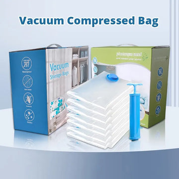 Travel Compression Bags – Roll Up Vacuum Space Saver Set for Luggage & Cruise Essentials