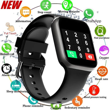 116 Plus Waterproof Smart Bracelet – Multi-Sport Mode Smartwatch with Heart Rate & Blood Pressure Monitor