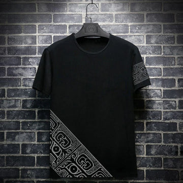 Men’s Oversized Graphic Tee – 100% Cotton Grunge Gothic Streetwear T-Shirt Up to 5XL