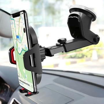Car Phone Holder Sucker Mount – Universal Stand for iPhone, Xiaomi, Huawei & More