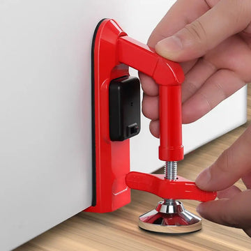 Portable Alarm Door Stopper – Alloy Travel Security Lock for Apartment & Hotel