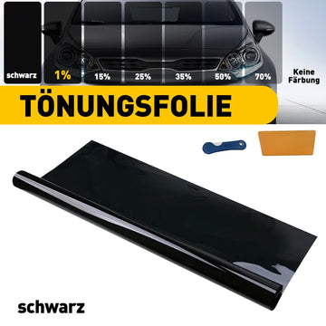 Car Window Tint Film 75x3m – 1%, 5%, 15%, 20%, 25%, 35% VLT Black Glass Sticker