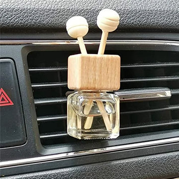 Empty Essential Oil Diffuser Bottle – Refillable Car Air Freshener Perfume Bottle for Aromatherapy