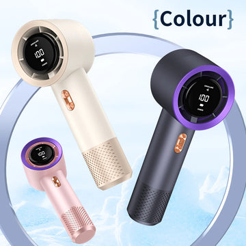 Handheld High-Speed Mini Fan – Portable Air Conditioner with 6 Fans & 199 Speed Levels