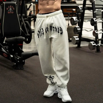 2024 Men’s Sports Pants – European & American Casual Training Gym Trousers