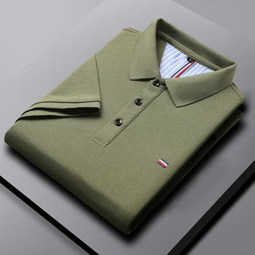 Men's Casual Fashion Polo Shirt – Breathable and Comfortable Embroidered Top