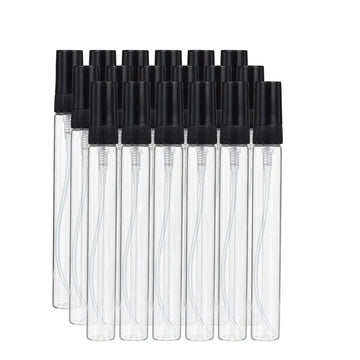 20pcs Mini Portable Perfume Bottles – 2ml/3ml/5ml/10ml Refillable Spray Glass Containers