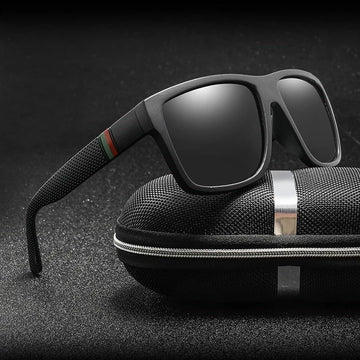 Polaroid Sunglasses Unisex – Vintage Square Polarized Sun Glasses for Men & Women