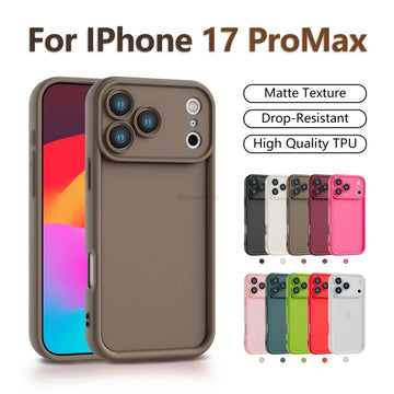 Luxury Liquid Silicone Case for iPhone 17 Pro Max, 17 Pro & 17 Air | Shockproof Soft TPU Cover