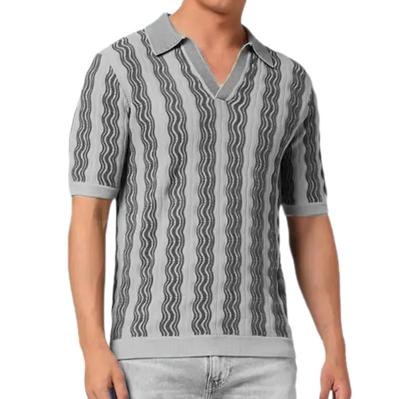 Men’s Spring & Summer Knitwear – Lightweight Casual Pullover