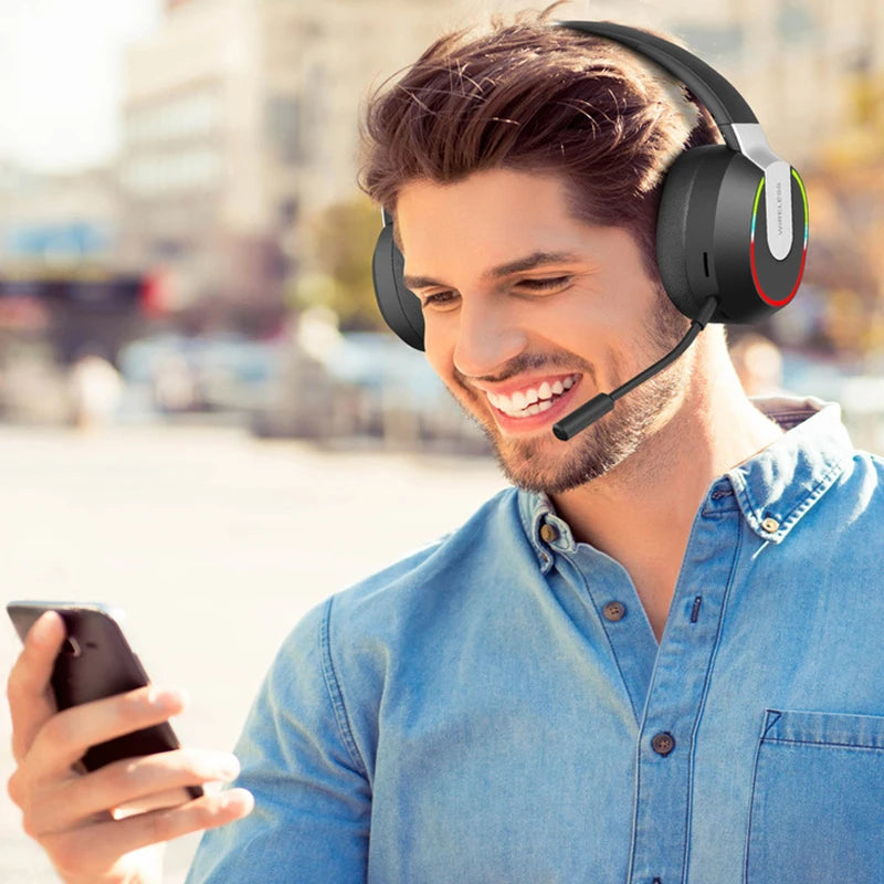 TWS Wireless Bluetooth Headphones – HiFi Noise Reduction Gaming Earbuds with Subwoofer for iPhone & Samsung