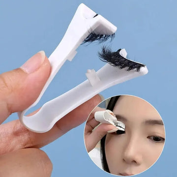 Professional Magnetic Eyelashes Extension Applicator – False Eyelashes Tweezer Curler Clip Makeup Tool