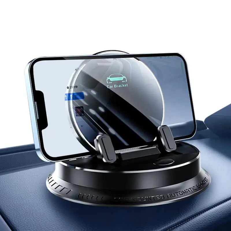 Car Dashboard Mobile Phone Holder – Smart Sensing Multifunctional Mount with USB Charging & Navigation Support
