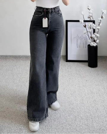 High Waisted Vintage Washed Baggy Jeans for Women – Hip Hop Street Style