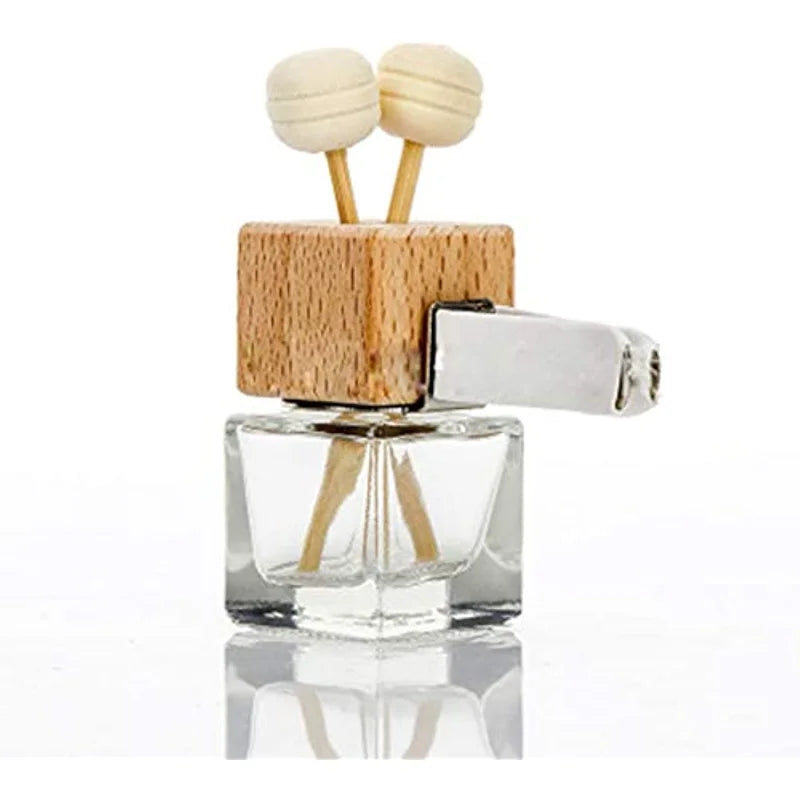 Empty Essential Oil Diffuser Bottle – Refillable Car Air Freshener Perfume Bottle for Aromatherapy