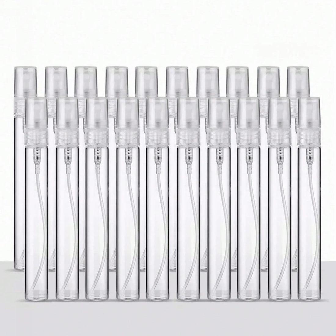 20pcs Mini Portable Perfume Bottles – 2ml/3ml/5ml/10ml Refillable Spray Glass Containers