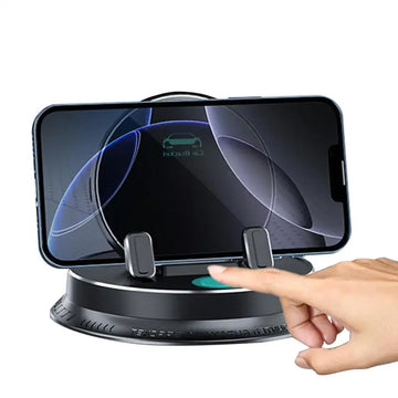 Car Dashboard Mobile Phone Holder – Smart Sensing Multifunctional Mount with USB Charging & Navigation Support