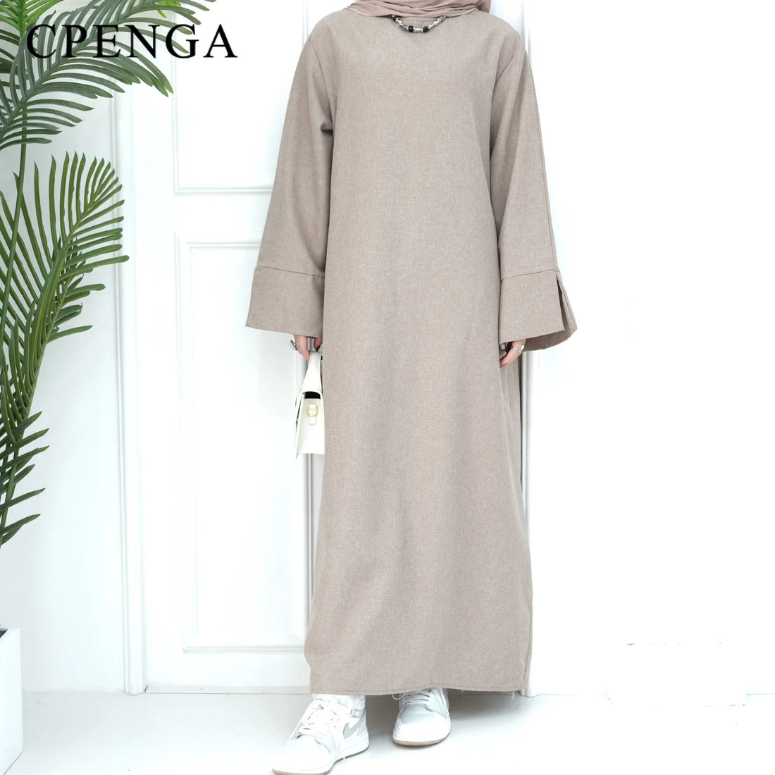 2024 Dubai Abaya for Muslim Women – Elegant Modest Eid & Ramadan Dress Türkiye Style