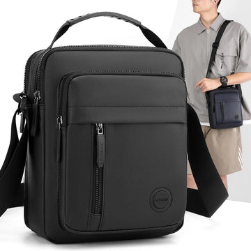 Men's Crossbody Bag – Multi-Compartment Business Shoulder Bag for Travel & Daily Use