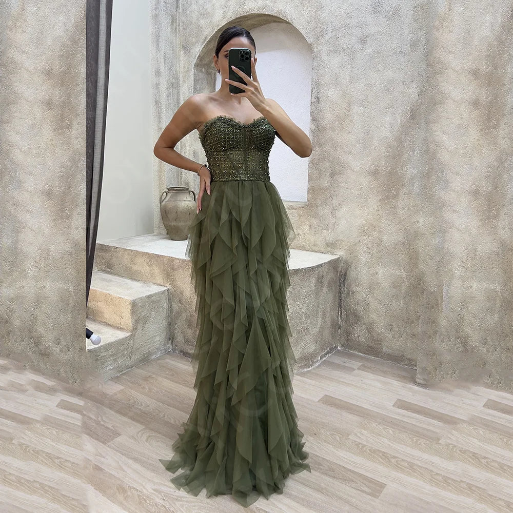 Elegant Luxury Evening Dress for Women – Party, Wedding & Ball Gown Custom Formal Wear