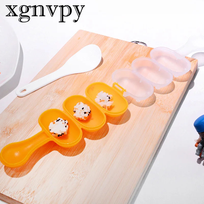 XGNVPY DIY Rice Ball Maker – Sushi Mold Kitchen Gadget for Bento Boxes