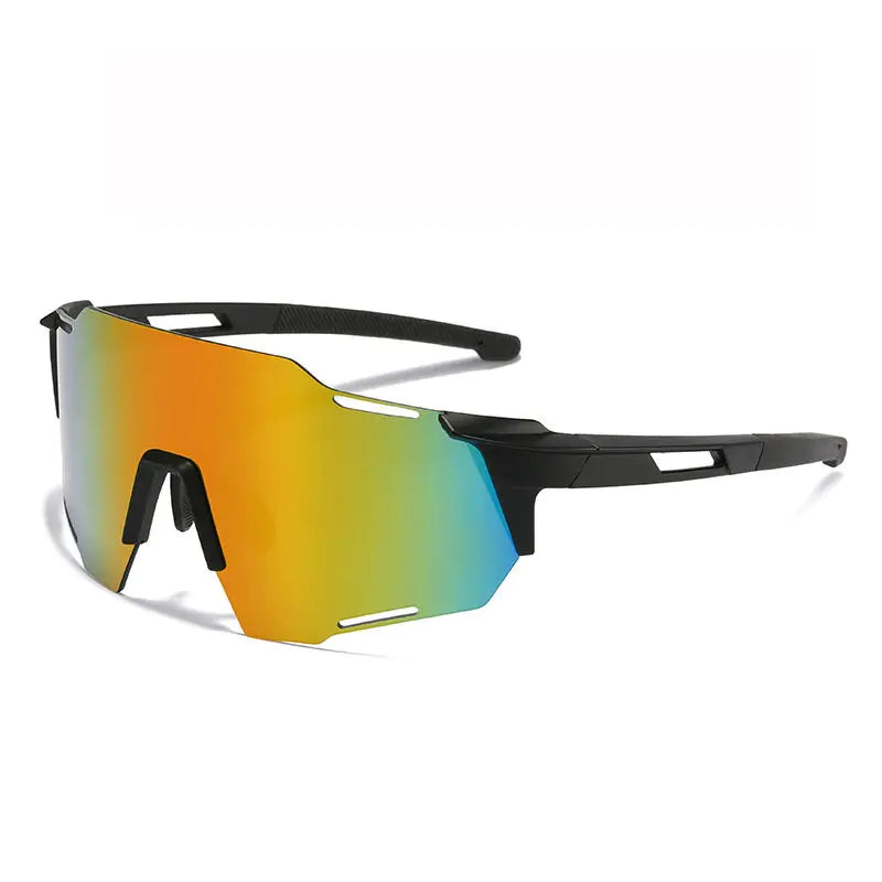 Unisex Cycling Sunglasses UV400 – Windproof Shades for Running & Hiking