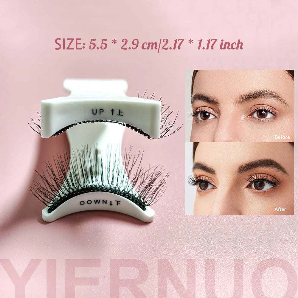 Quantum Magnetic Eyelashes – Soft Natural Glue-Free Eyelash Extensions with Easy Magnetic Application