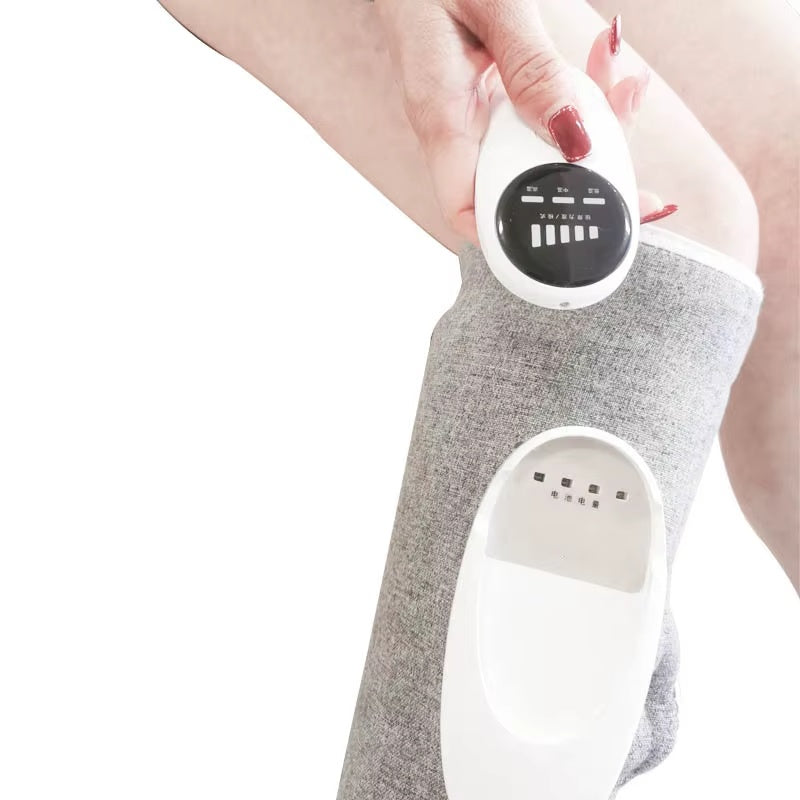 Leg Circulation Relaxation Massager Electric Leg Heat Vibration Calf Muscle Air Compression Leg Massage