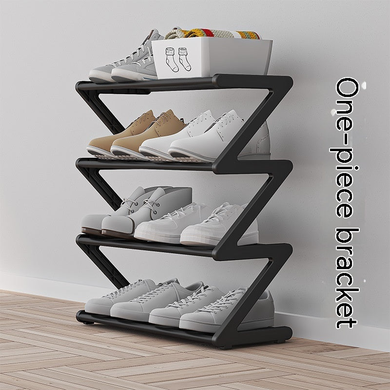 Household Simple Shoe Rack Assembly Z-type Non-woven Fabric