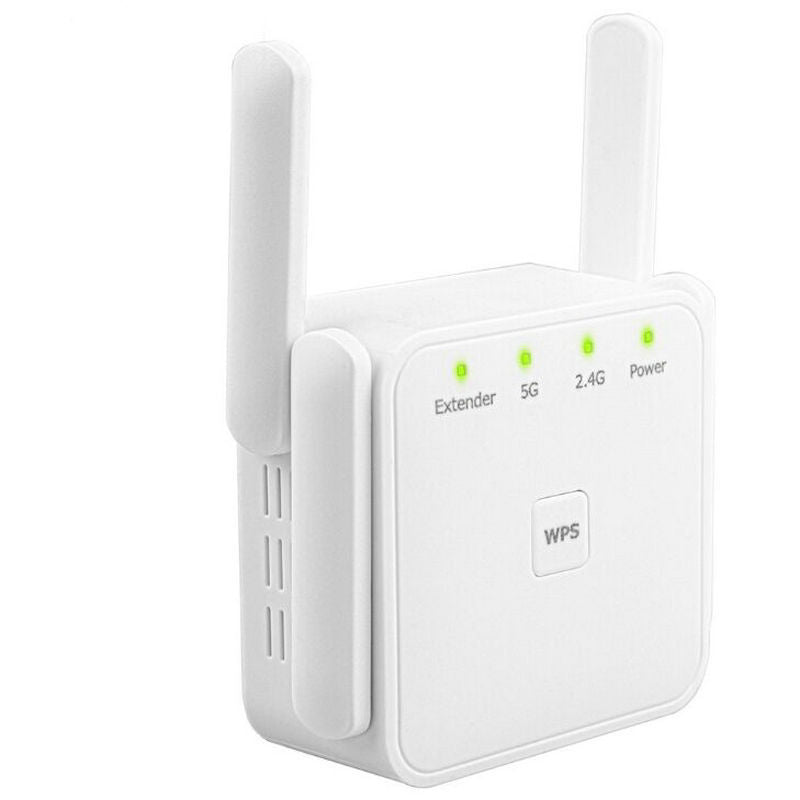 1200Mbps WiFi Repeater – 5G Dual Band Signal Booster & Range Extender